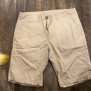 CK khaki shorts